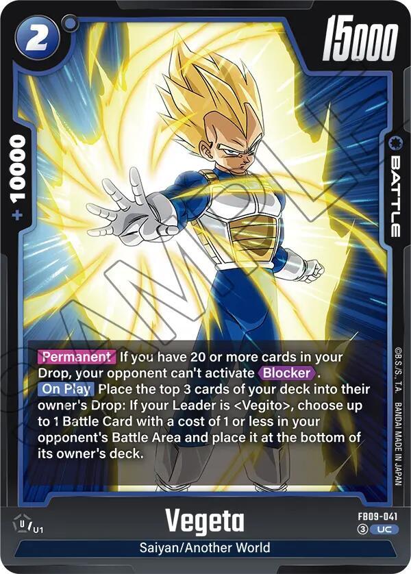 Vegeta - FB09-041, Dual Evolution FB09-041