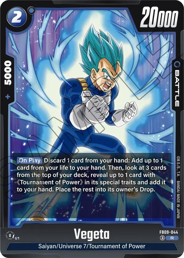 Vegeta - FB09-044, Dual Evolution FB09-044
