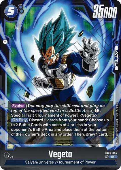 Vegeta - FB09-045, Dual Evolution FB09-045
