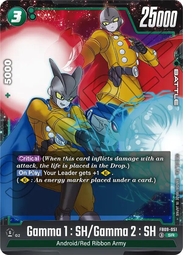 Gamma 1 : SH/Gamma 2 : SH, Dual Evolution FB09-051