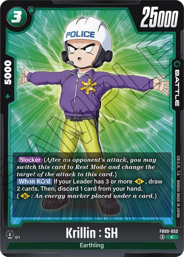 Krillin : SH, Dual Evolution FB09-053