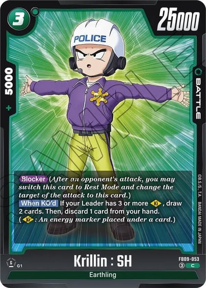 Krillin : SH, Dual Evolution FB09-053