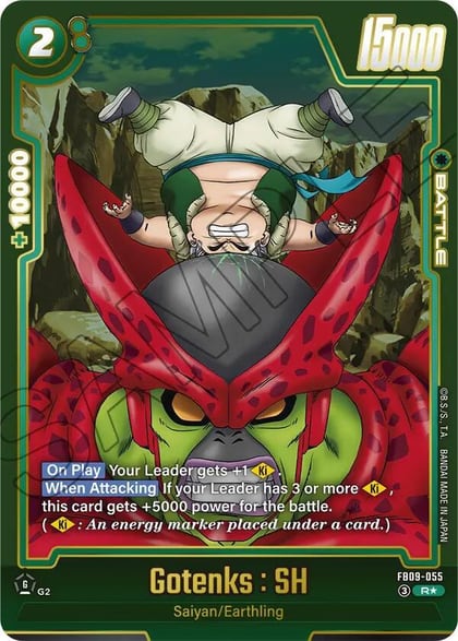 Gotenks : SH (Alternate Art), Dual Evolution FB09-055
