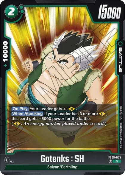 Gotenks : SH, Dual Evolution FB09-055