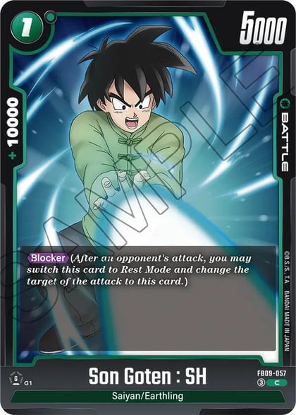 Son Goten : SH, Dual Evolution FB09-057