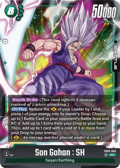Son Gohan : SH - FB09-060, Dual Evolution FB09-060