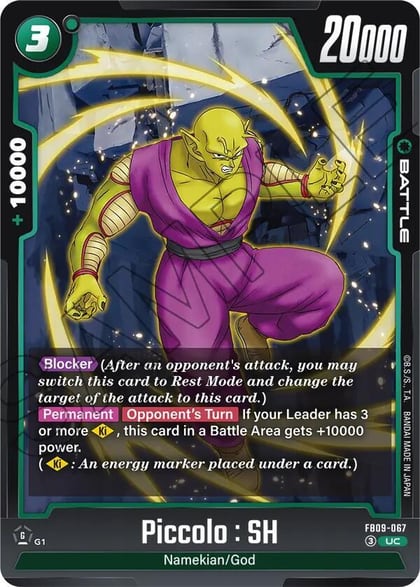 Piccolo : SH - FB09-067, Dual Evolution FB09-067