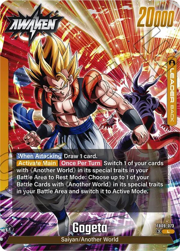 Son Goku/Vegeta // Gogeta, Dual Evolution FB09-073