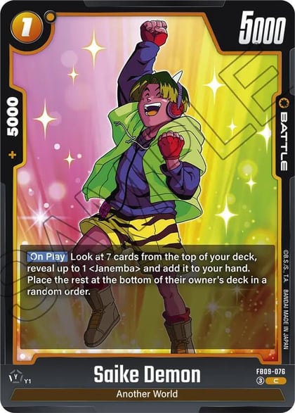 Saike Demon, Dual Evolution FB09-076