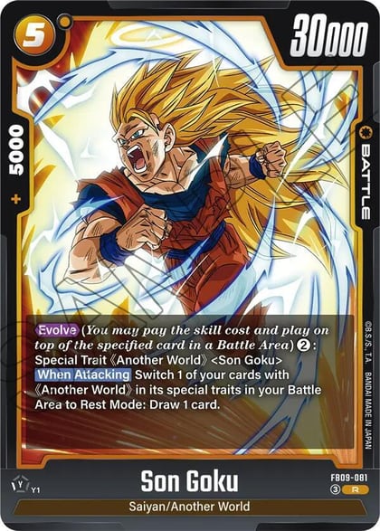 Son Goku - FB09-081, Dual Evolution FB09-081