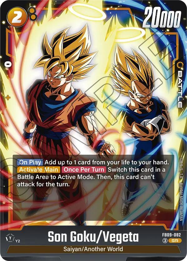 Son Goku/Vegeta, Dual Evolution FB09-082