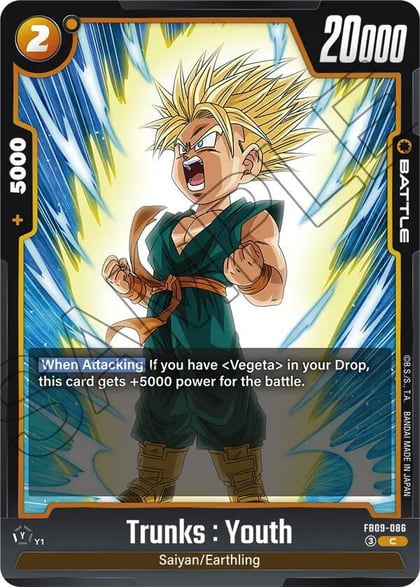 Trunks : Youth, Dual Evolution FB09-086