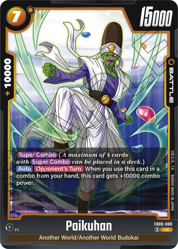 Paikuhan - FB09-088, Dual Evolution FB09-088