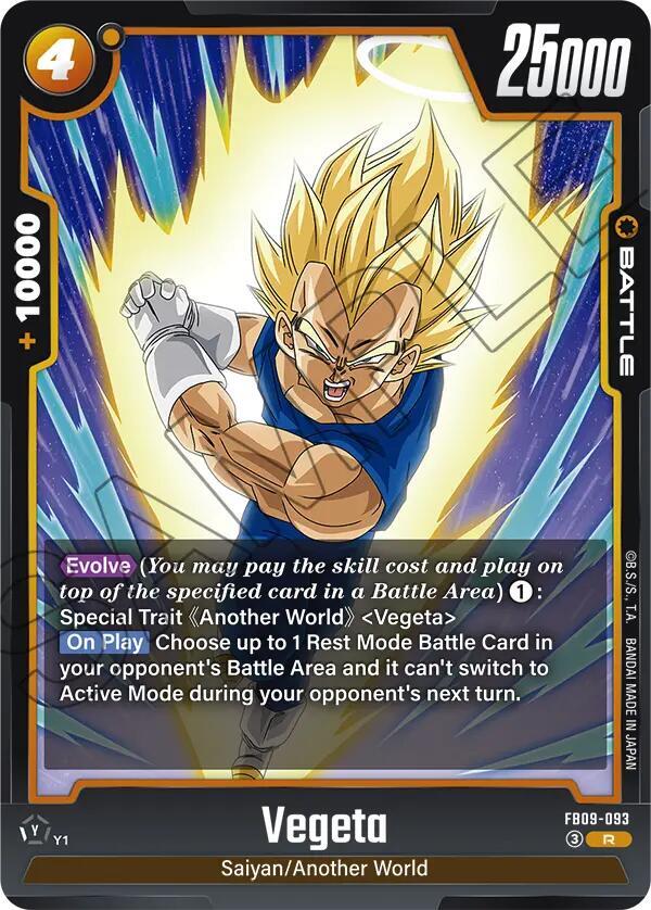 Vegeta - FB09-093, Dual Evolution FB09-093