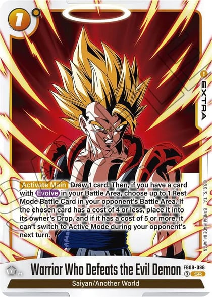Warrior Who Defeats the Evil Demon, Dual Evolution FB09-096