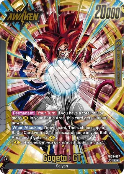 Gogeta : GT (Alternate Art), Dual Evolution FB09-097