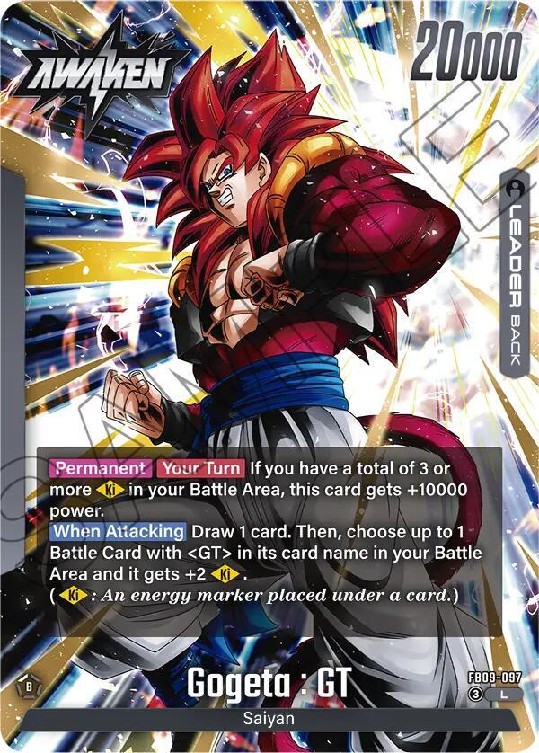 Gogeta : GT, Dual Evolution FB09-097