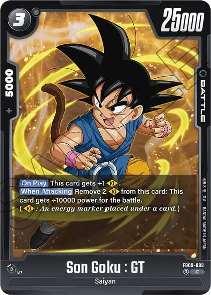 Son Goku : GT - FB09-099, Dual Evolution FB09-099