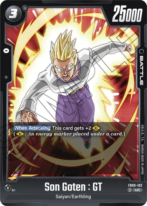 Son Goten : GT - FB09-102, Dual Evolution FB09-102
