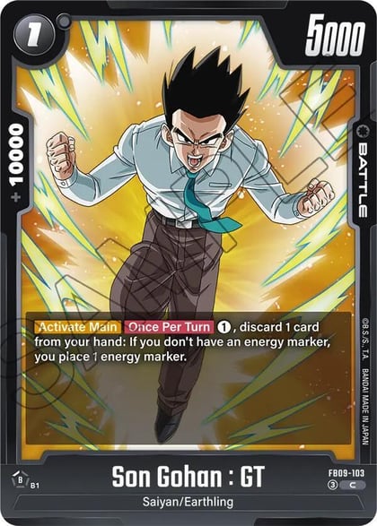 Son Gohan : GT - FB09-103, Dual Evolution FB09-103