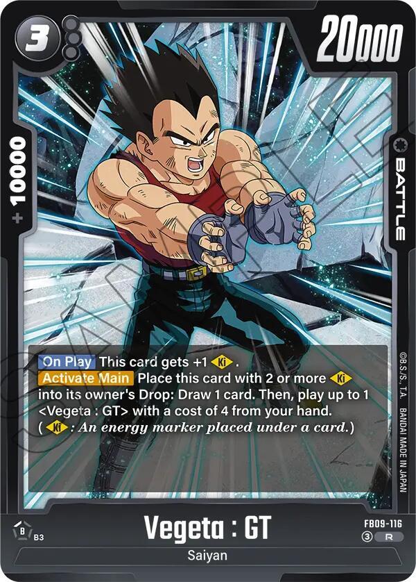 Vegeta : GT - FB09-116, Dual Evolution FB09-116