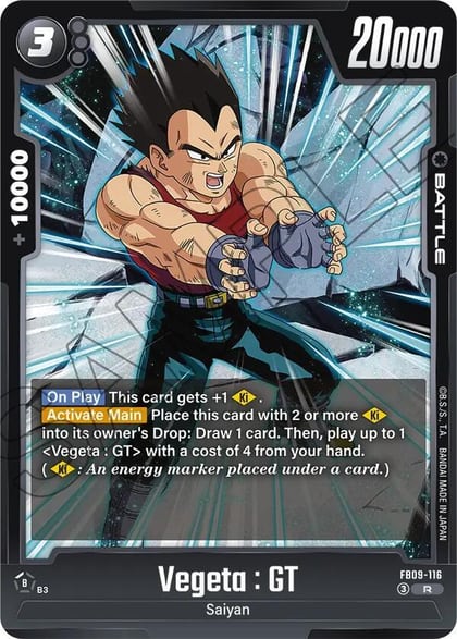 Vegeta : GT - FB09-116, Dual Evolution FB09-116