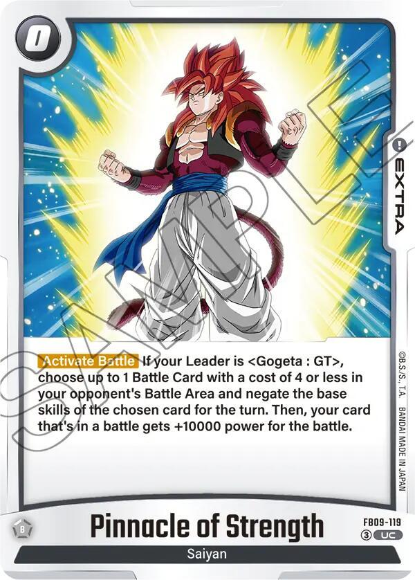 Pinnacle of Strength, Dual Evolution FB09-119