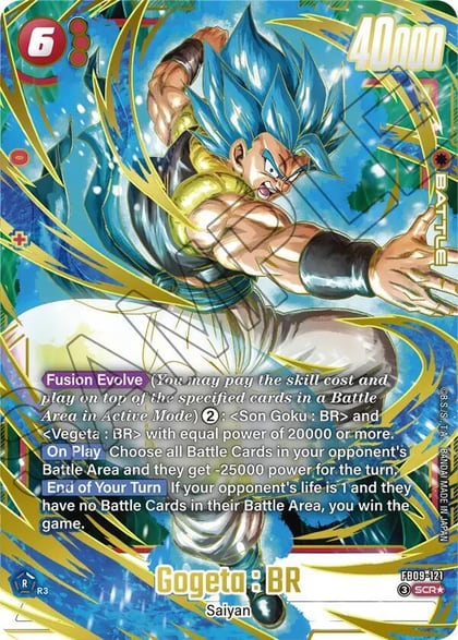 Gogeta : BR - FB09-121 (Alternate Art), Dual Evolution FB09-121