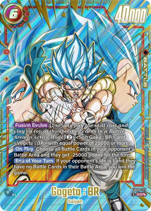 Gogeta : BR - FB09-121 (Super Alternate Art), Dual Evolution FB09-121