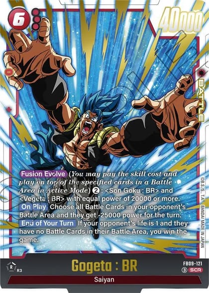 Gogeta : BR - FB09-121, Dual Evolution FB09-121