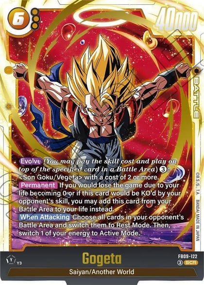 Gogeta, Dual Evolution FB09-122