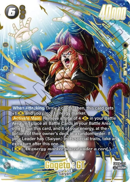 Gogeta : GT - FB09-123 (Alternate Art), Dual Evolution FB09-123
