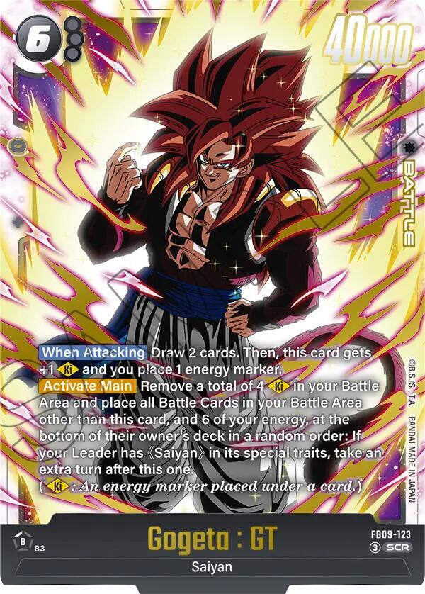 Gogeta : GT - FB09-123, Dual Evolution FB09-123