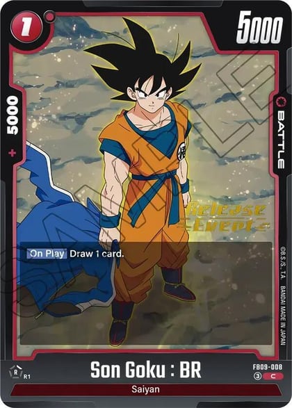 Son Goku : BR - FB09-008, Dual Evolution Release Event Cards FB09-008