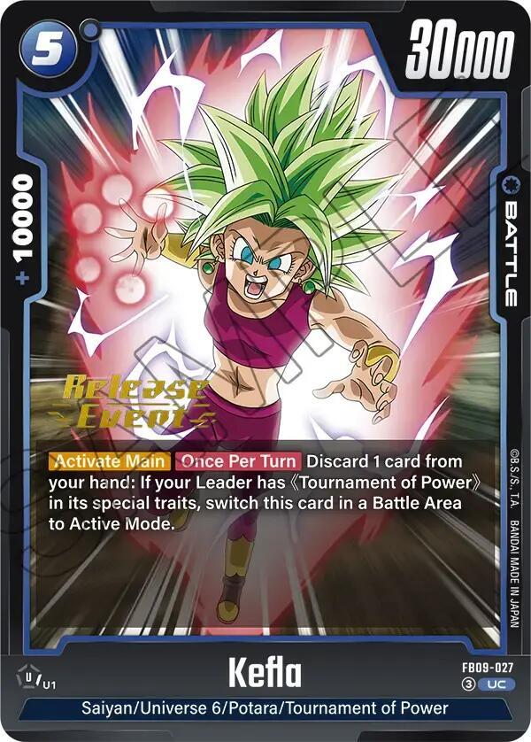 Kefla - FB09-027, Dual Evolution Release Event Cards FB09-027