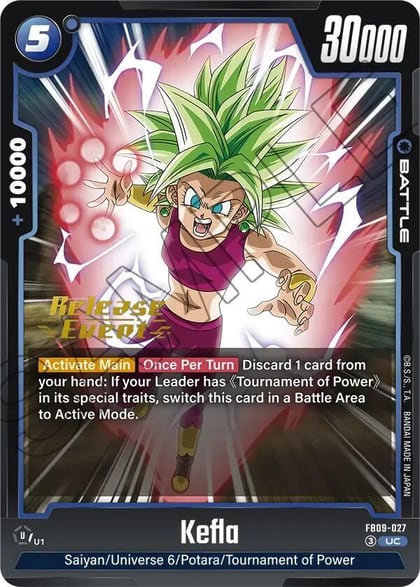 Kefla - FB09-027, Dual Evolution Release Event Cards FB09-027