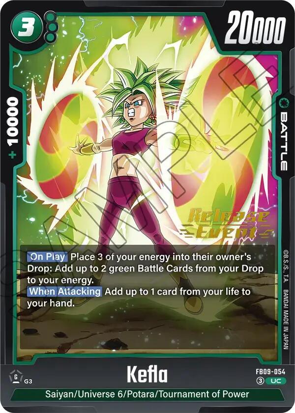 Kefla - FB09-054, Dual Evolution Release Event Cards FB09-054