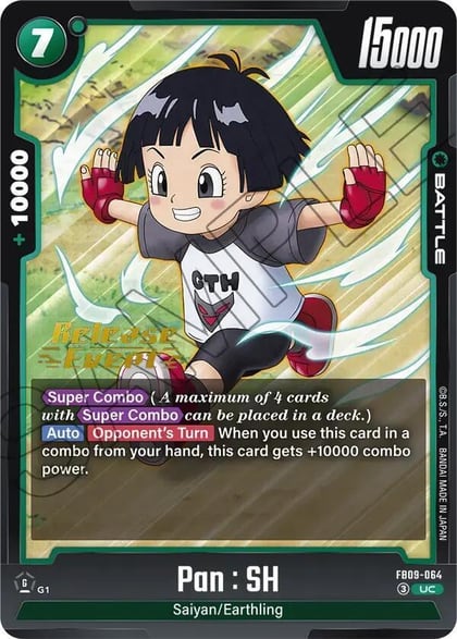 Pan : SH - FB09-064, Dual Evolution Release Event Cards FB09-064