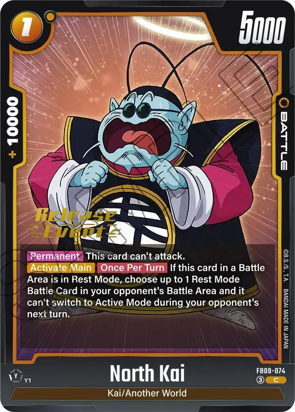 North Kai, Dual Evolution Release Event Cards FB09-074