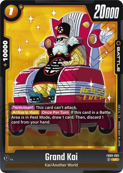 Grand Kai, Dual Evolution Release Event Cards FB09-085