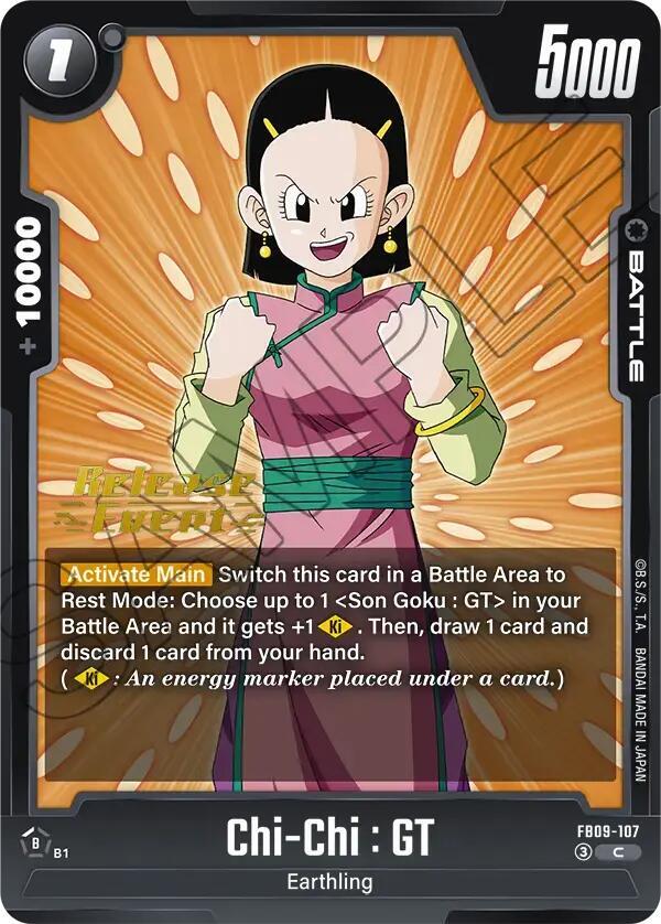 Chi-Chi : GT, Dual Evolution Release Event Cards FB09-107