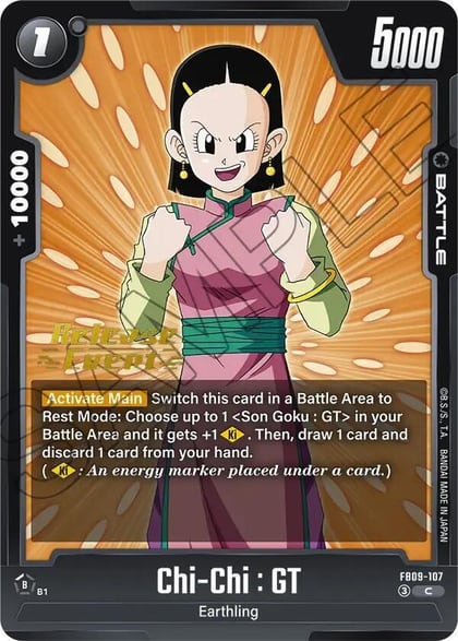 Chi-Chi : GT, Dual Evolution Release Event Cards FB09-107