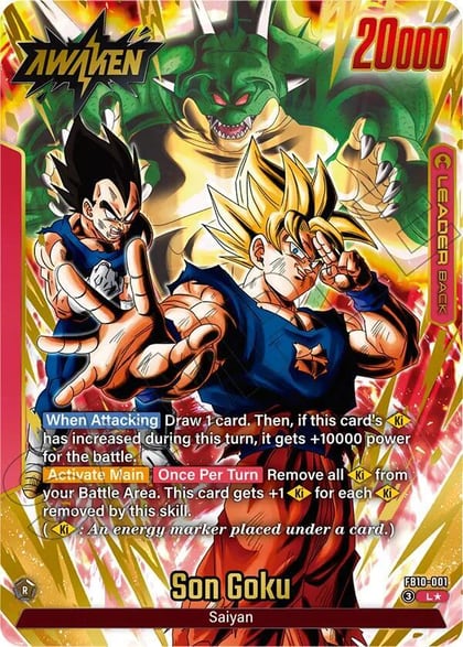 Son Goku - FB10-001 (Alternate Art), Cross Force FB10-001