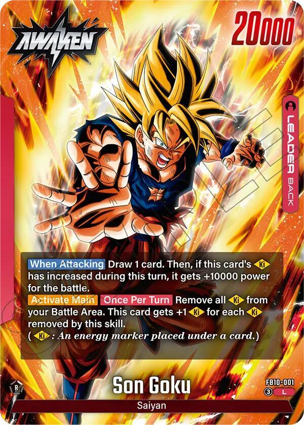 Son Goku - FB10-001, Cross Force FB10-001