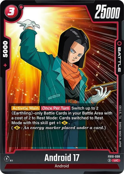 Android 17 - FB10-008, Cross Force FB10-008