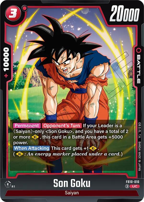 Son Goku - FB10-010, Cross Force FB10-010