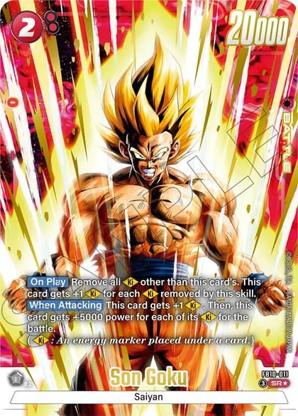 Son Goku - FB10-011 (Alternate Art), Cross Force FB10-011