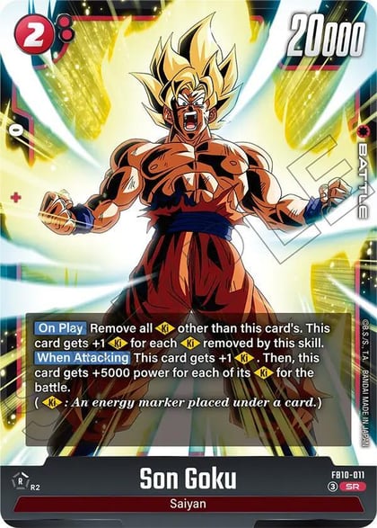 Son Goku - FB10-011, Cross Force FB10-011