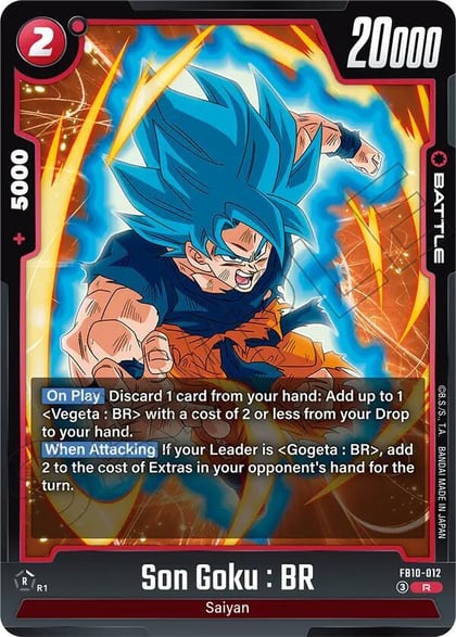 Son Goku : BR, Cross Force FB10-012