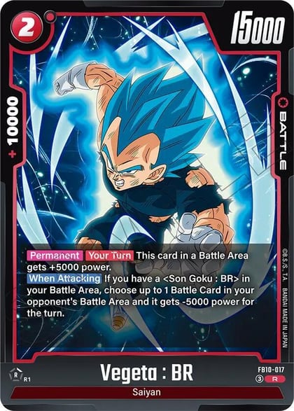 Vegeta : BR, Cross Force FB10-017